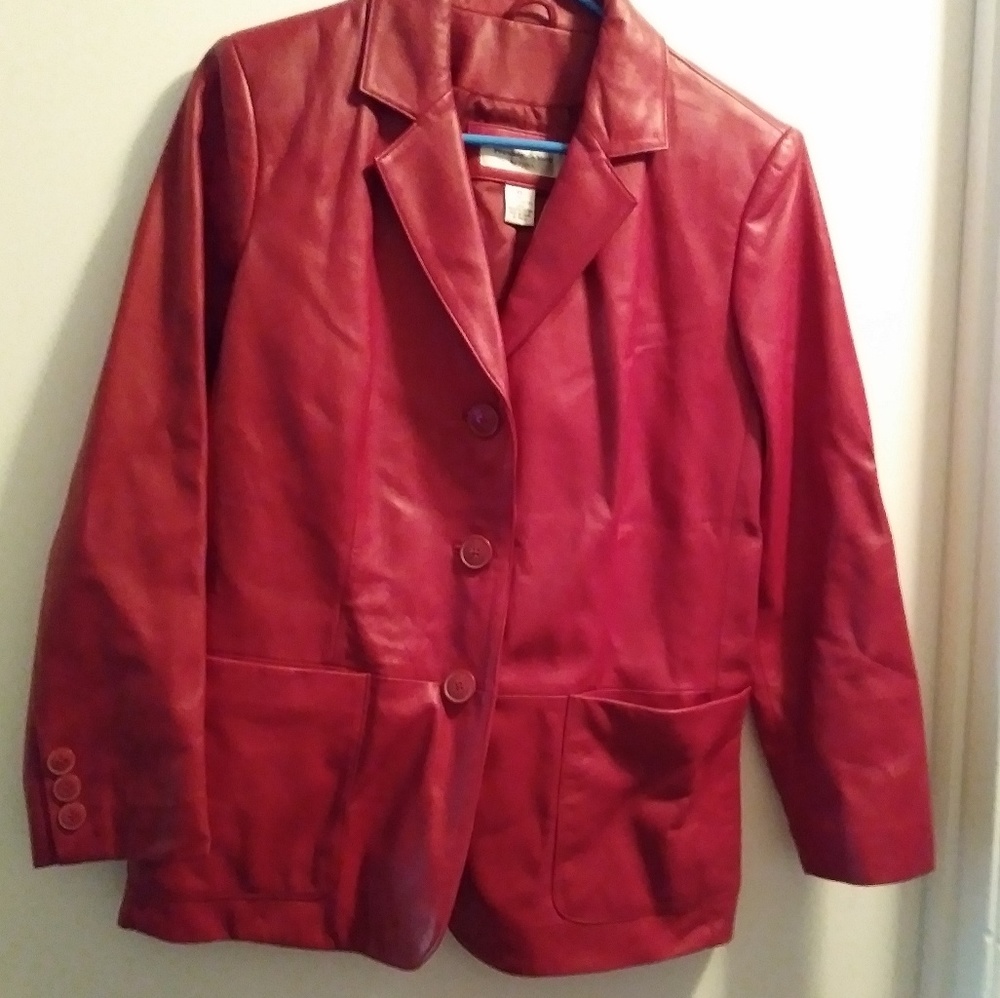 Lambskin ladies jacket